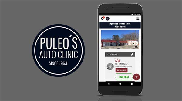 Puleo's Auto Clinic Mobile App